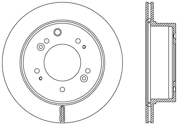 OPEN PARTS disque de frein BDR2483.20 ventilé diamètre 314,9 épaisseur 20 mm 5 trous