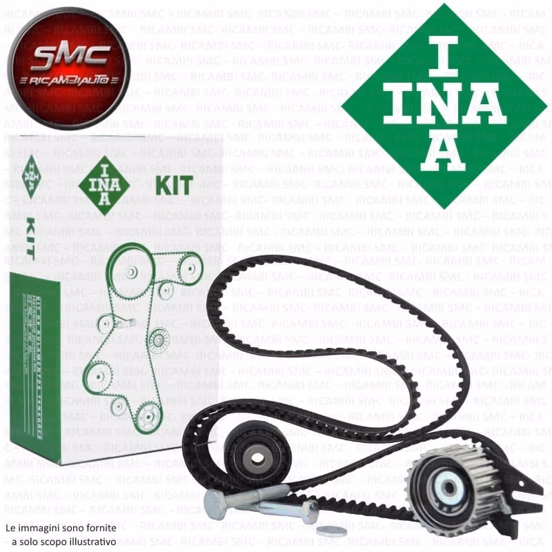 INA Zahnriemensatz 530032610 Steuerriemensatz Motorsteuerung 93 Zaehne 25,4 mm