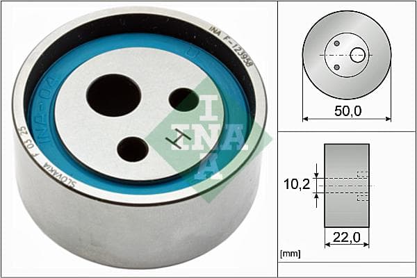 INA 531005510 Spannrolle Zahnriemen Durchmesser 50 mm