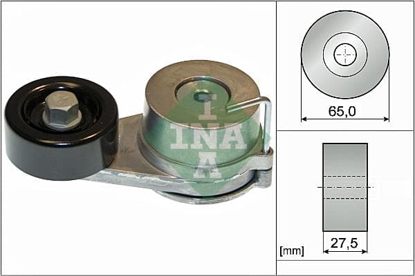 INA 534042910 tendeur courroie Poly-V diamètre 65 mm largeur 27 mm